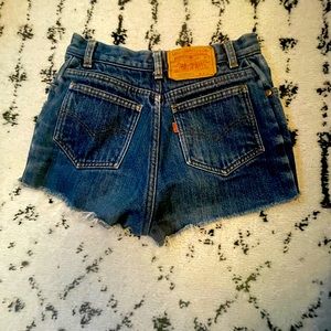 levis vintage shorts